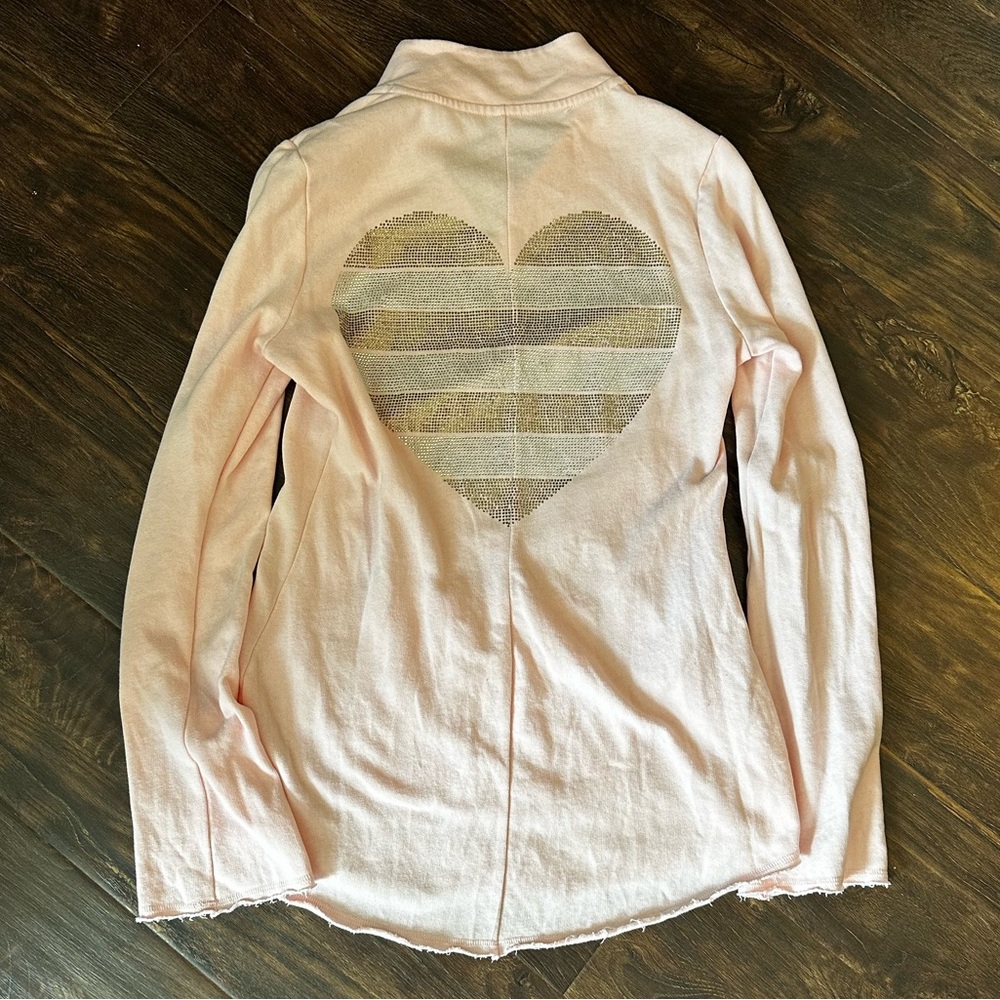 Victoria's Secret Light Pink Zip Pullover